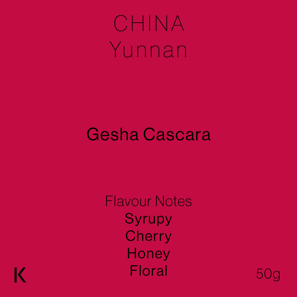 Yunnan Gesha Cascara