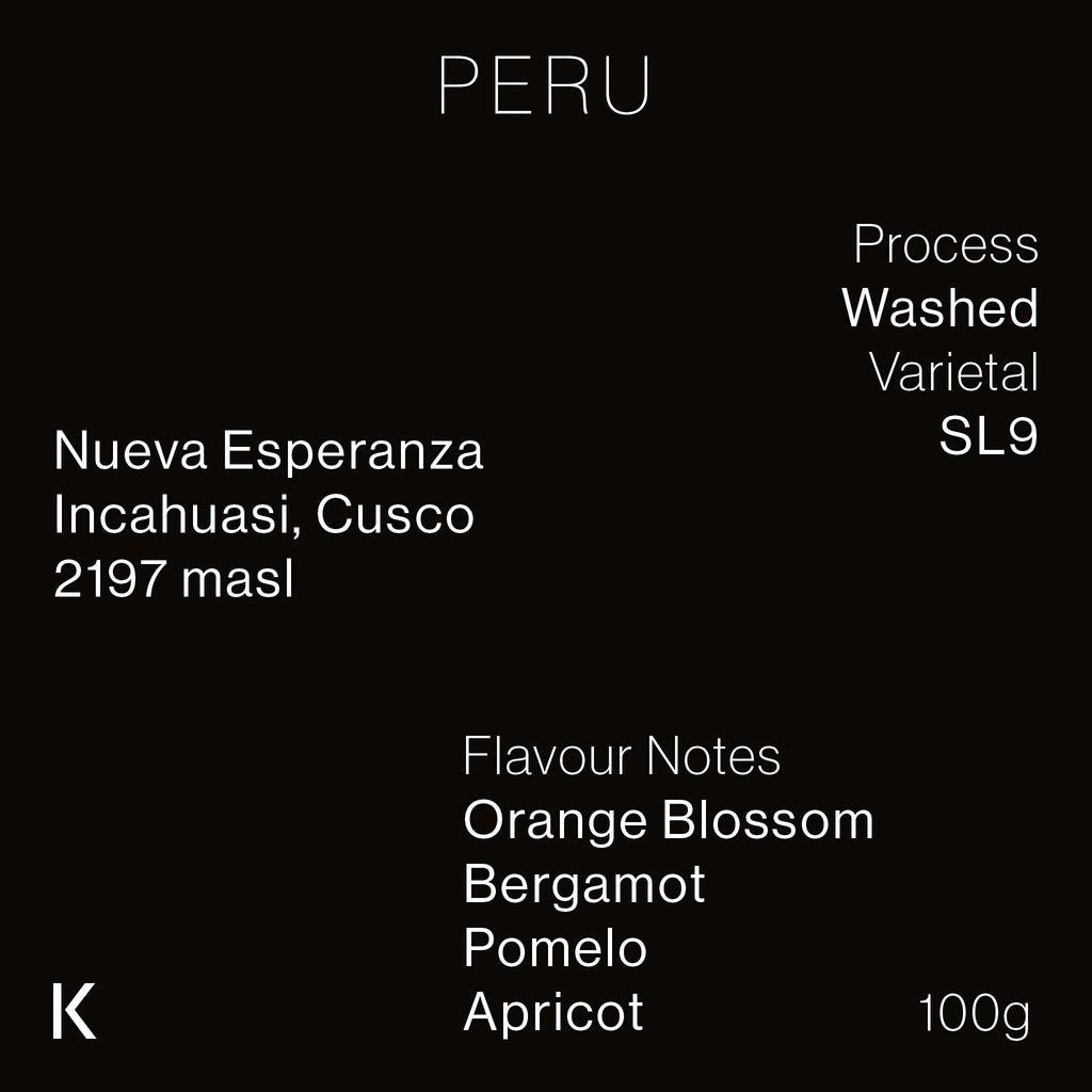 Peru Nueva Esperanza SL9 Washed