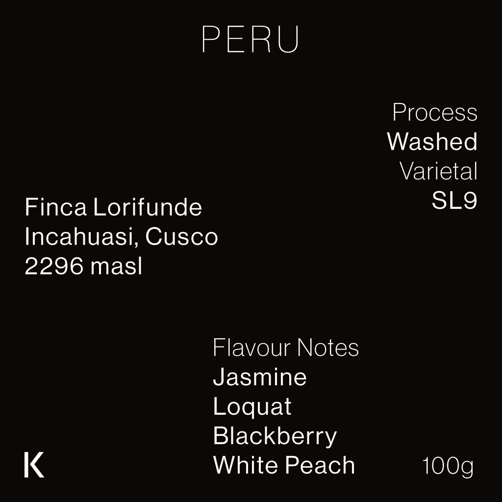 Peru Finca Lorifunde SL9 Washed