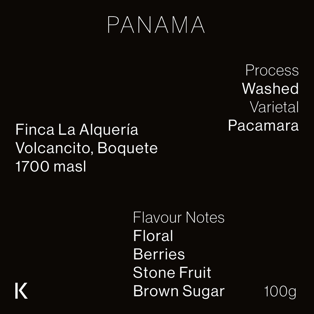 Panama Abbraccio by Altieri - Finca La Alquería Pacamara Washed